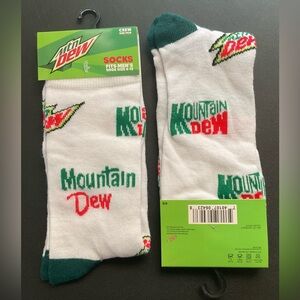 Novelty Silly Socks - Mountain Dew